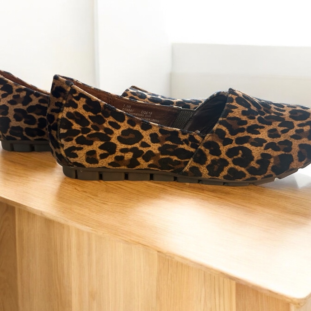 b.o.c. Born Concept Suree Loafer Women's 7.5 - Tan Leopard Print - Picture 5 of 8